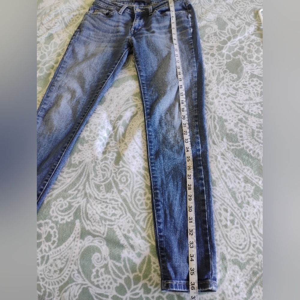 Levi's Blue Denim Women's Jeans - Picture 4 of 4